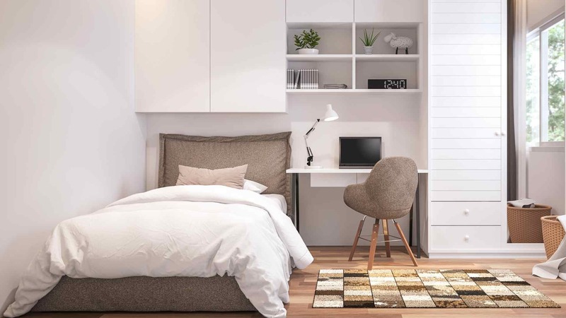 Thiết kế phòng ngủ nhỏ đẹp cho nữ